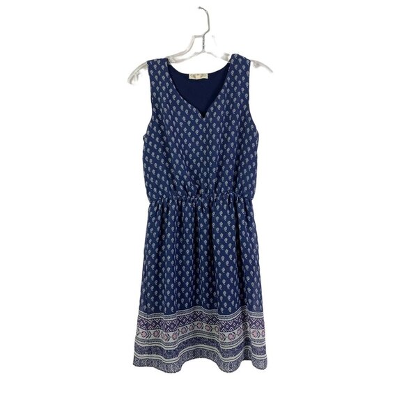 Pink Rose Women's Sleeveless Dress - Picture 1 of 6
